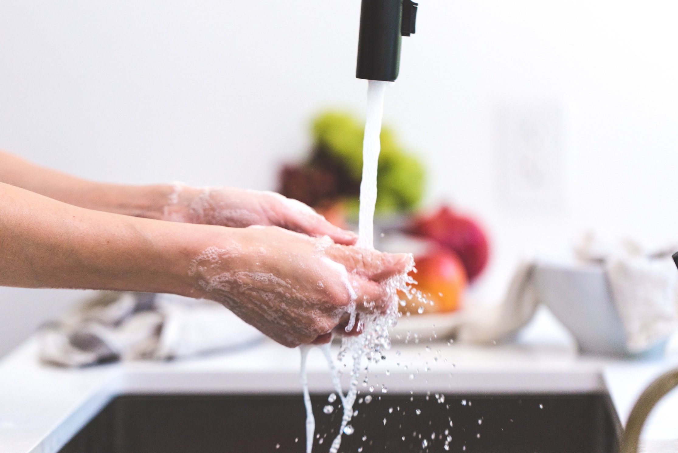 Washing-Hands-Kitchen