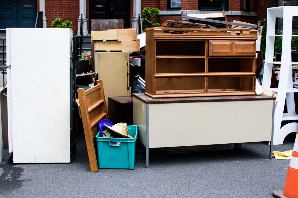 Recycling old furniture