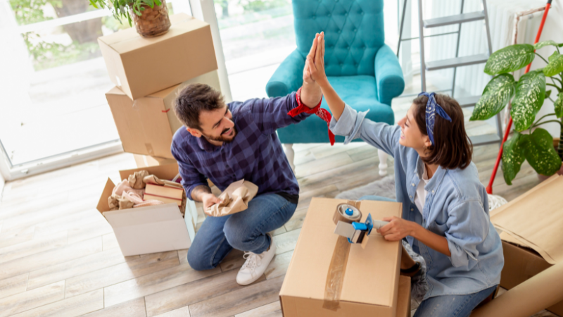 Couple make moving plans