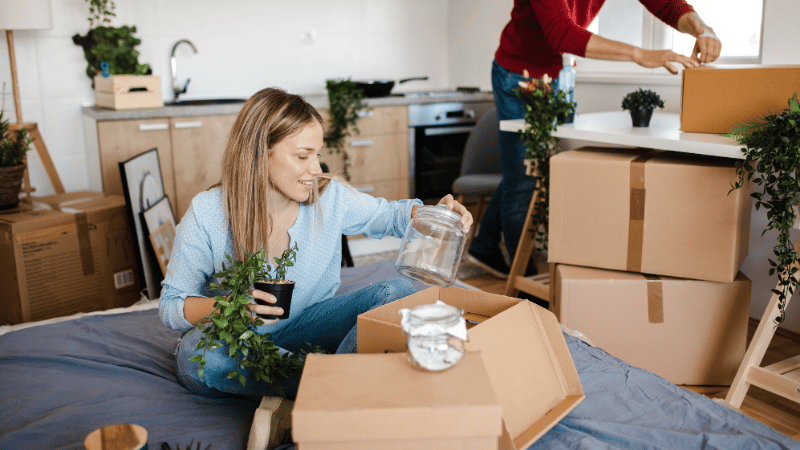 Pack all items before moving