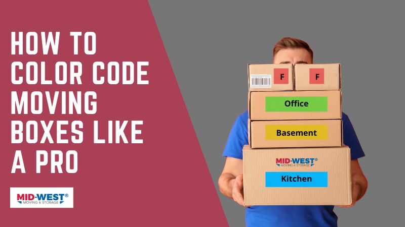 how to color code moving boxes like a pro