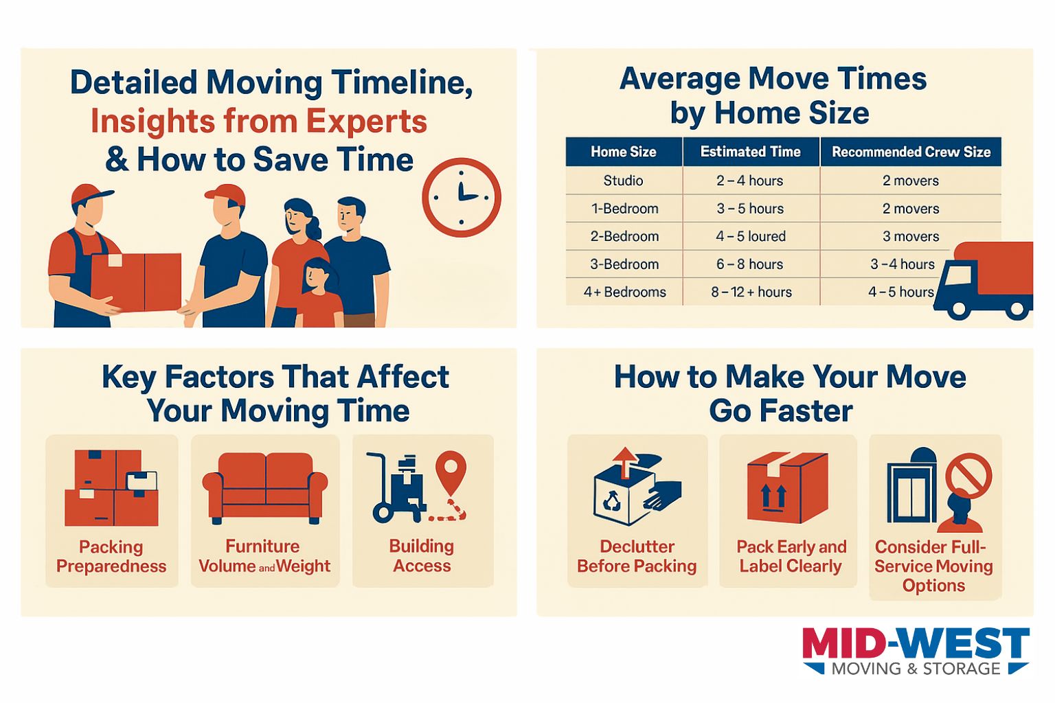 moving timeline estimate in chicago