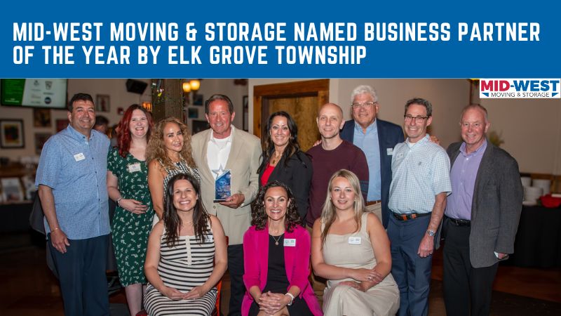 Mid-West Moving & Storage Named Business Partner of the Year by Elk Grove Township