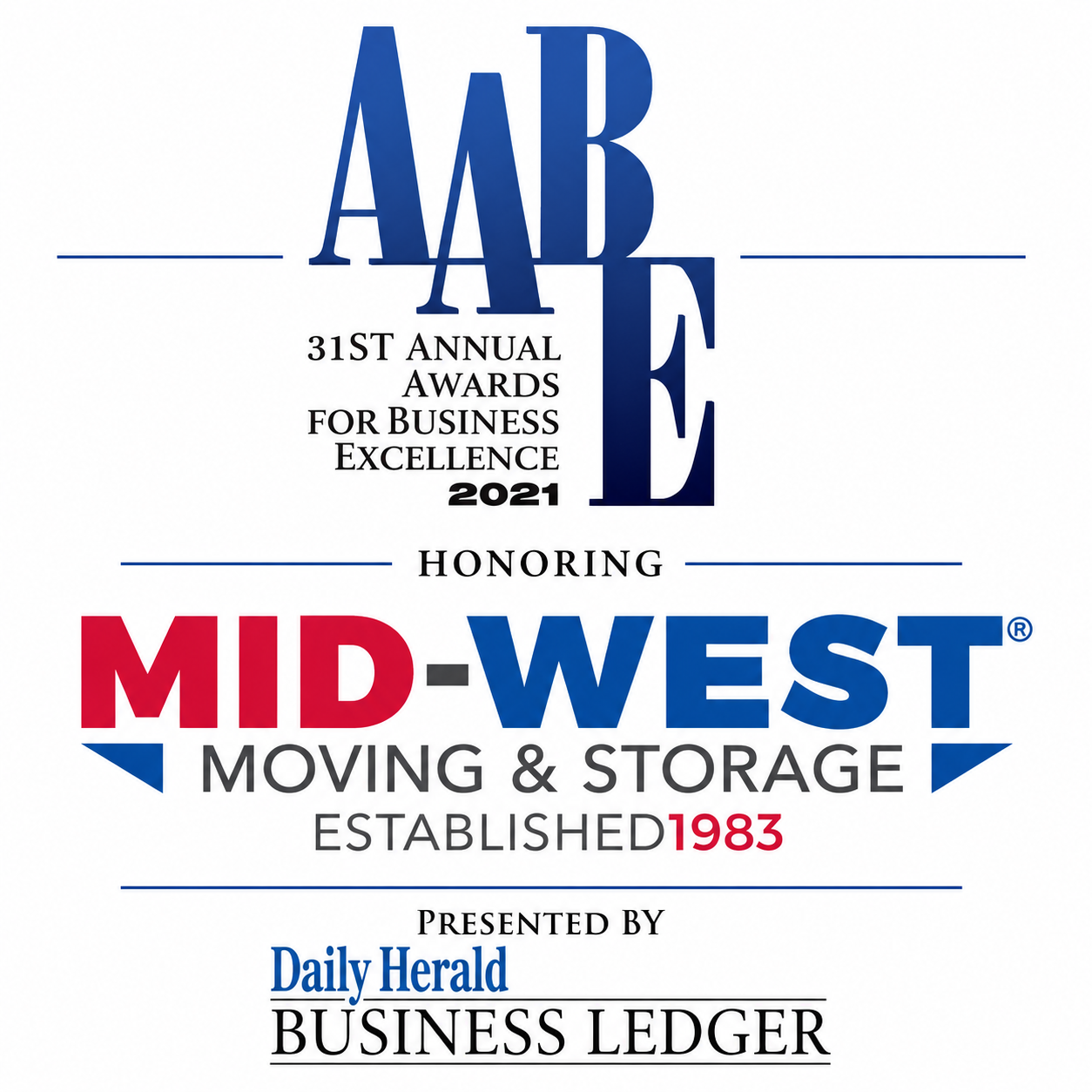 AABE Award 2021, Midwest Moving