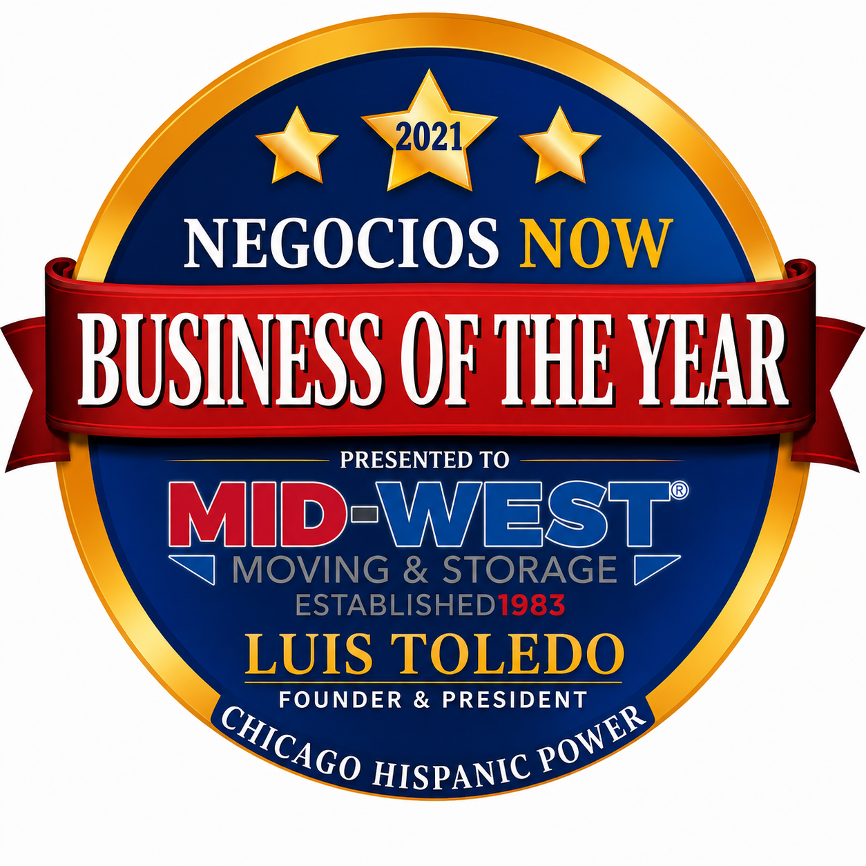 Negocios Business of the Year 2021, Midwest Moving